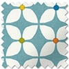 Zap, Azure - Twist&Fit Roman Blind